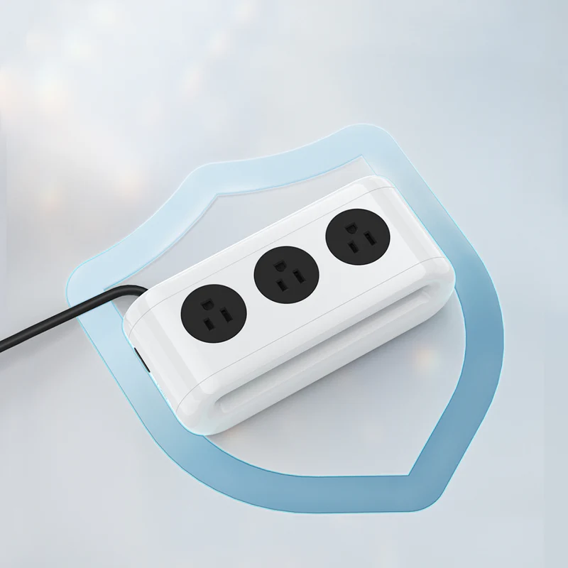 Compact USB Power Strip Charging Station