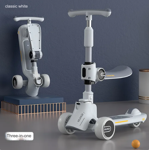 Cool Foldable Kids Scooter Bicycle