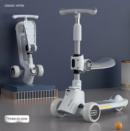 Cool Foldable Kids Scooter Bicycle