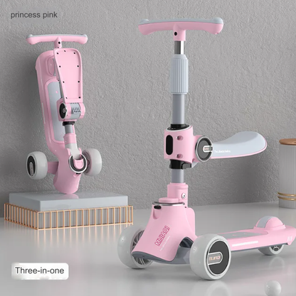 Cool Foldable Kids Scooter Bicycle