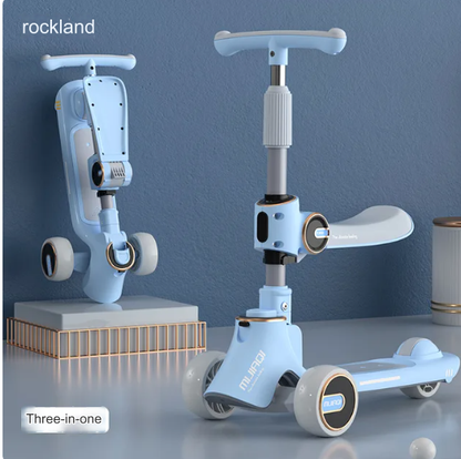 Cool Foldable Kids Scooter Bicycle