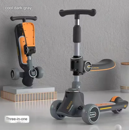 Cool Foldable Kids Scooter Bicycle