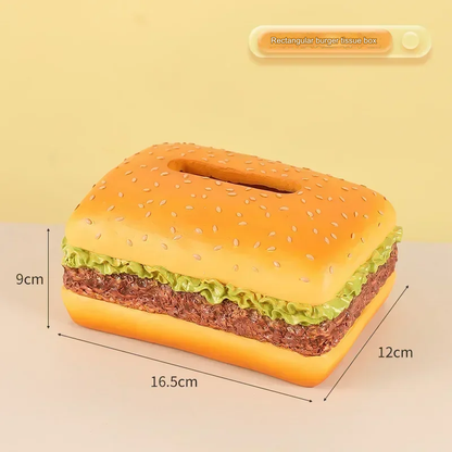 Colorful Burger Shaped Napkin Dispenser
