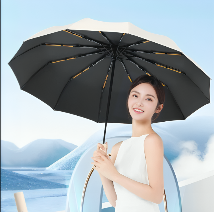 Portable Rain Sun Automatic Umbrella - Luxicro