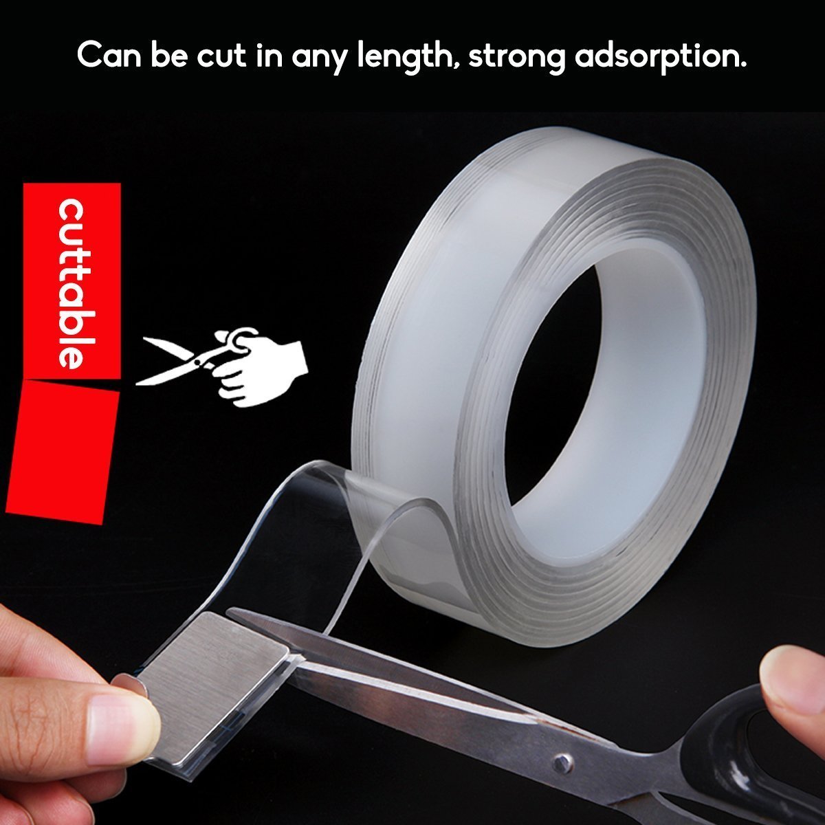 Strong Adhesive Reusable Gel Strip