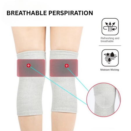 Breathable Bamboo Knee Support Sleeves for Pain Relief