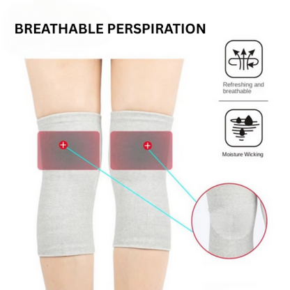 Breathable Bamboo Knee Support Sleeves for Pain Relief