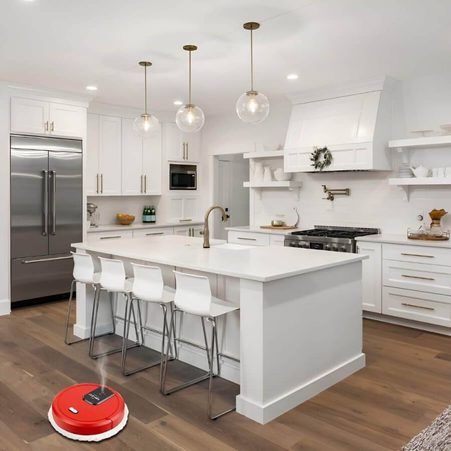 Slim Automatic Vacuum and Mop Robot Cleaner