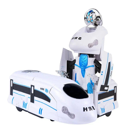 Cool Robot Toy Train Set