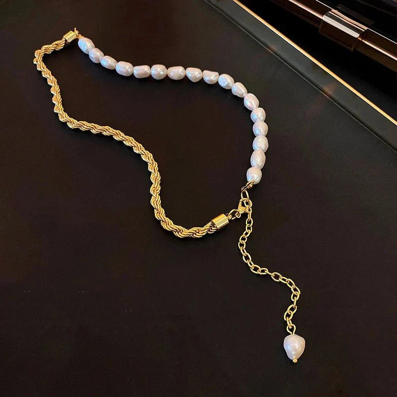 Fashionable Beaded Multi Layer Necklace Set