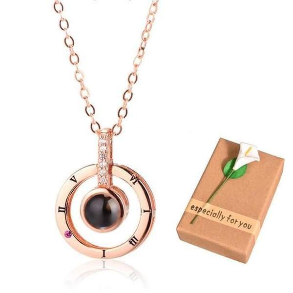 Pretty Language of Love Heart Necklace - Luxicro