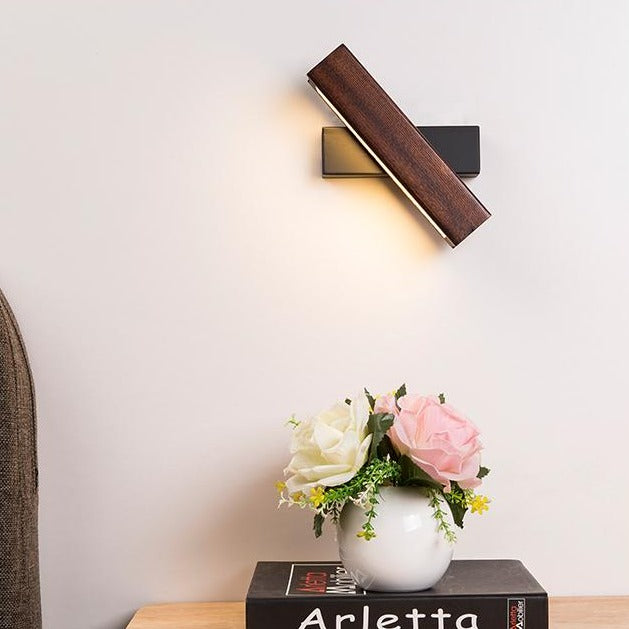 Versatile Wood LED Sconce Light - Luxicro