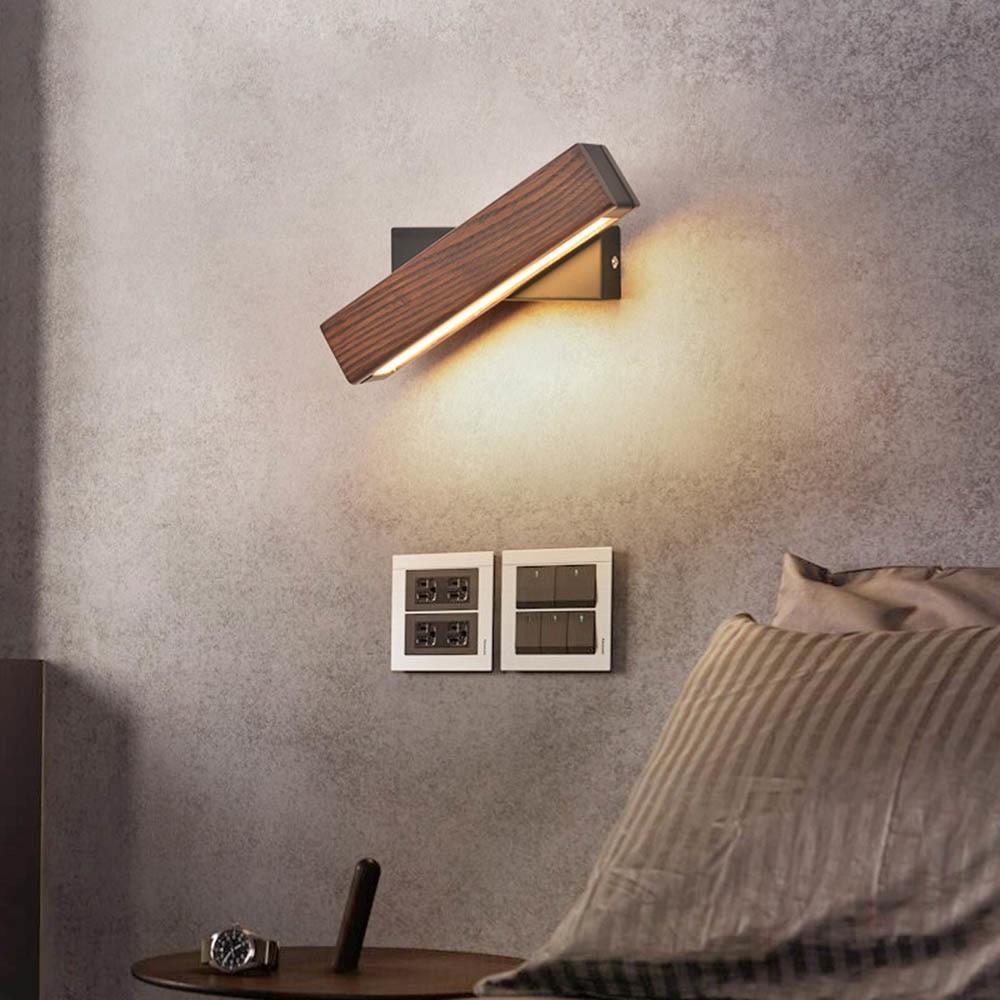 Versatile Wood LED Sconce Light