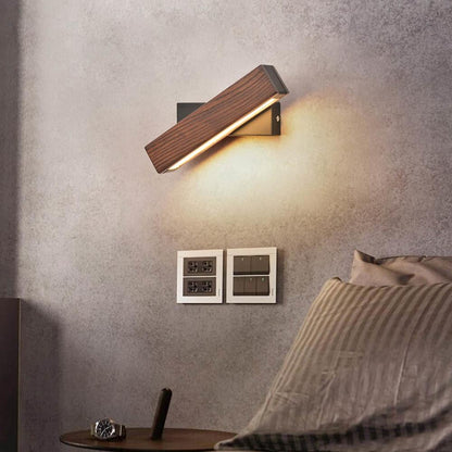 Versatile Wood LED Sconce Light