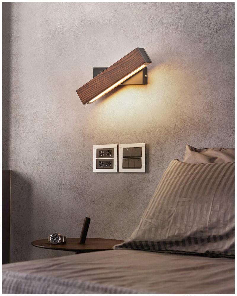 Versatile Wood LED Sconce Light