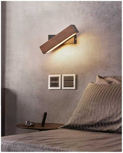 Versatile Wood LED Sconce Light