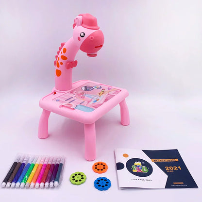 Fun Kids Dinosaur Drawing Table - Luxicro