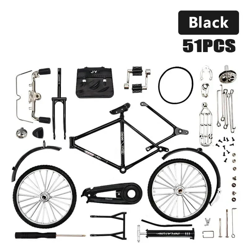 Miniature DIY Bike Kit Model - Luxicro