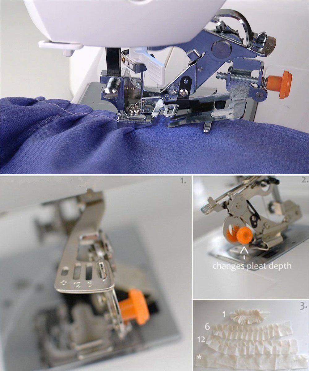 Professional Grade Sewing Ruffler Foot