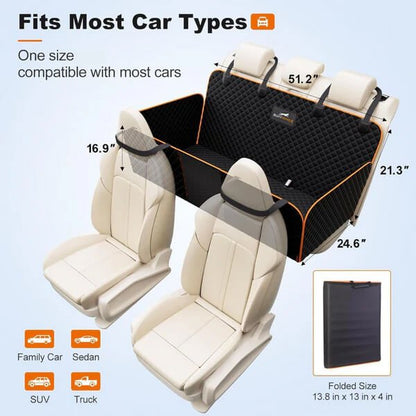 Foldable Dog Car Booster Seat