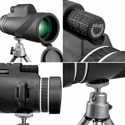 Compact High Powered Monocular Scope 16X52