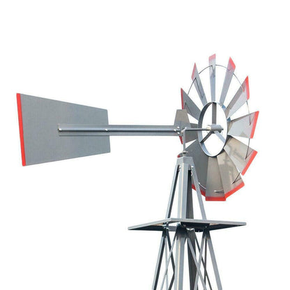 Big Yard Metal Windmill Lawn Ornament