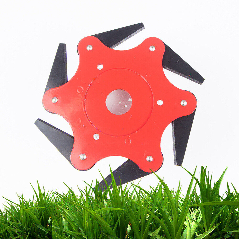 Heavy Duty Steel Weed Trimmer Cutter Blade Attachment - Luxicro