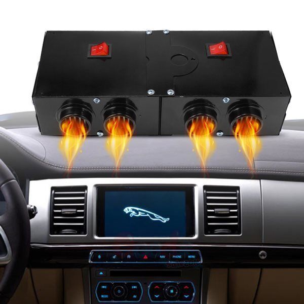 Compact 12V Auto Windshield Defroster Heater