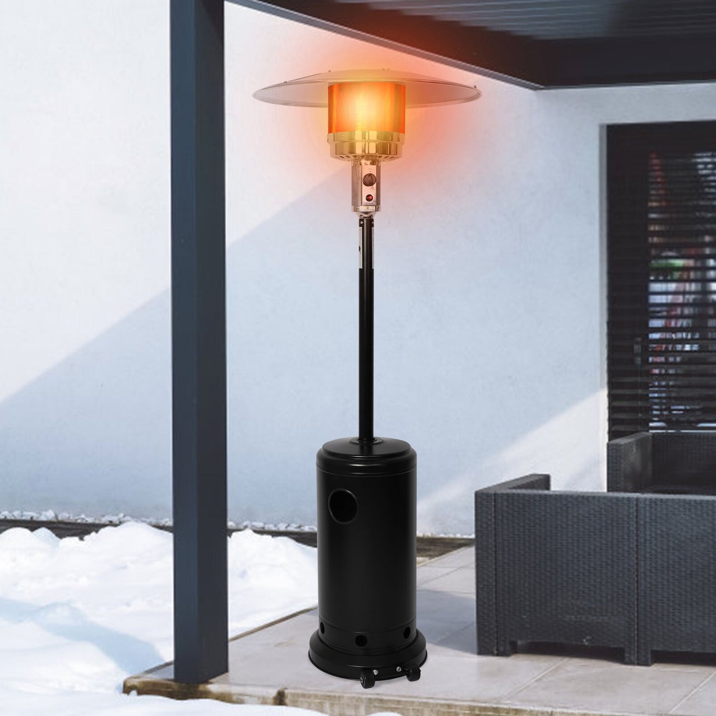 Large Outdoor Propane Patio Heater Lamp - Luxicro