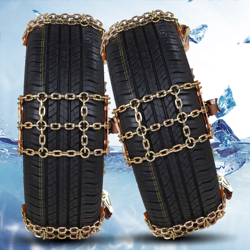 Premium Snow Tire Chains for Trucks and SUVs 8 Piece - Luxicro