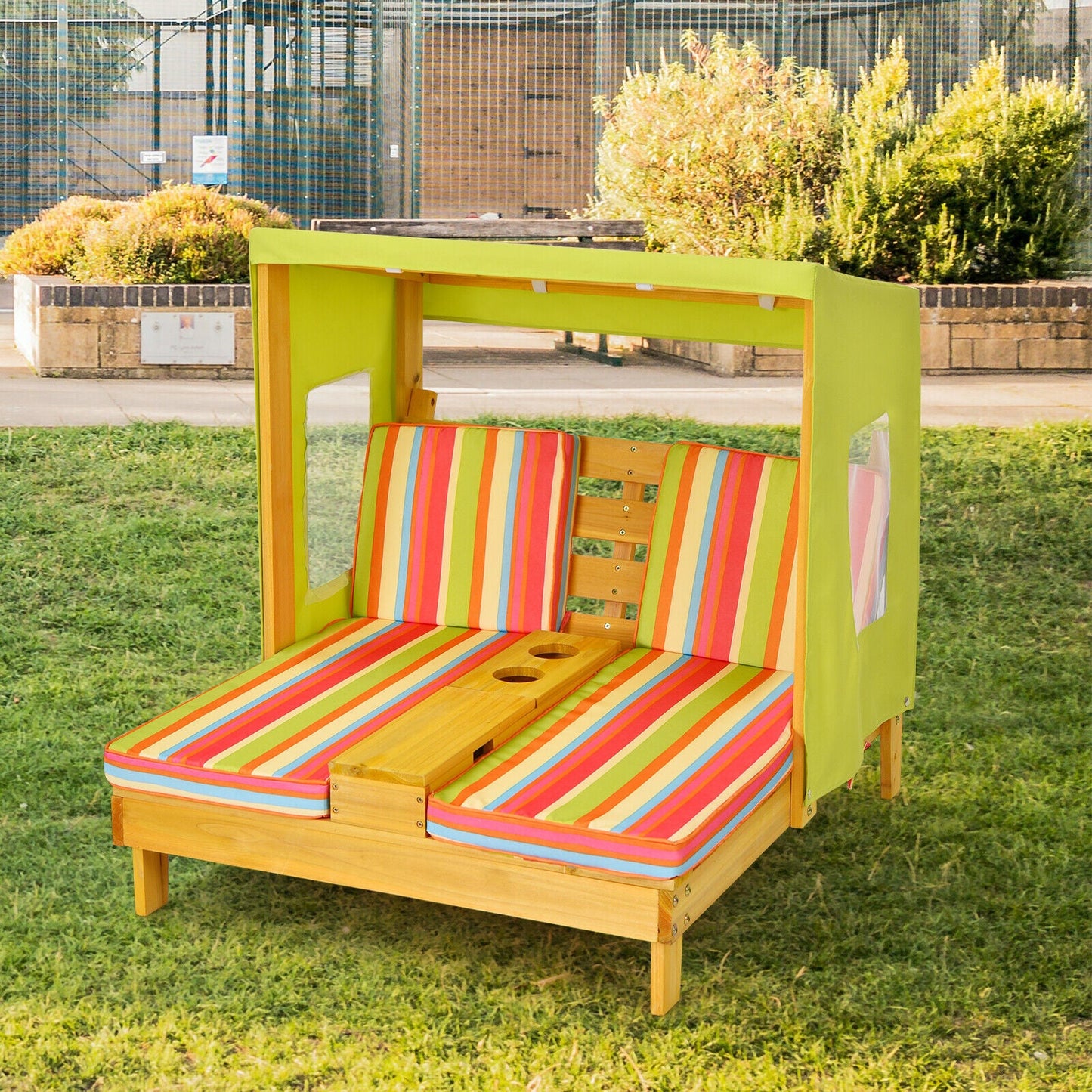 Comfortable Double Pool Lounge Chair for Kids Beach Use - Luxicro