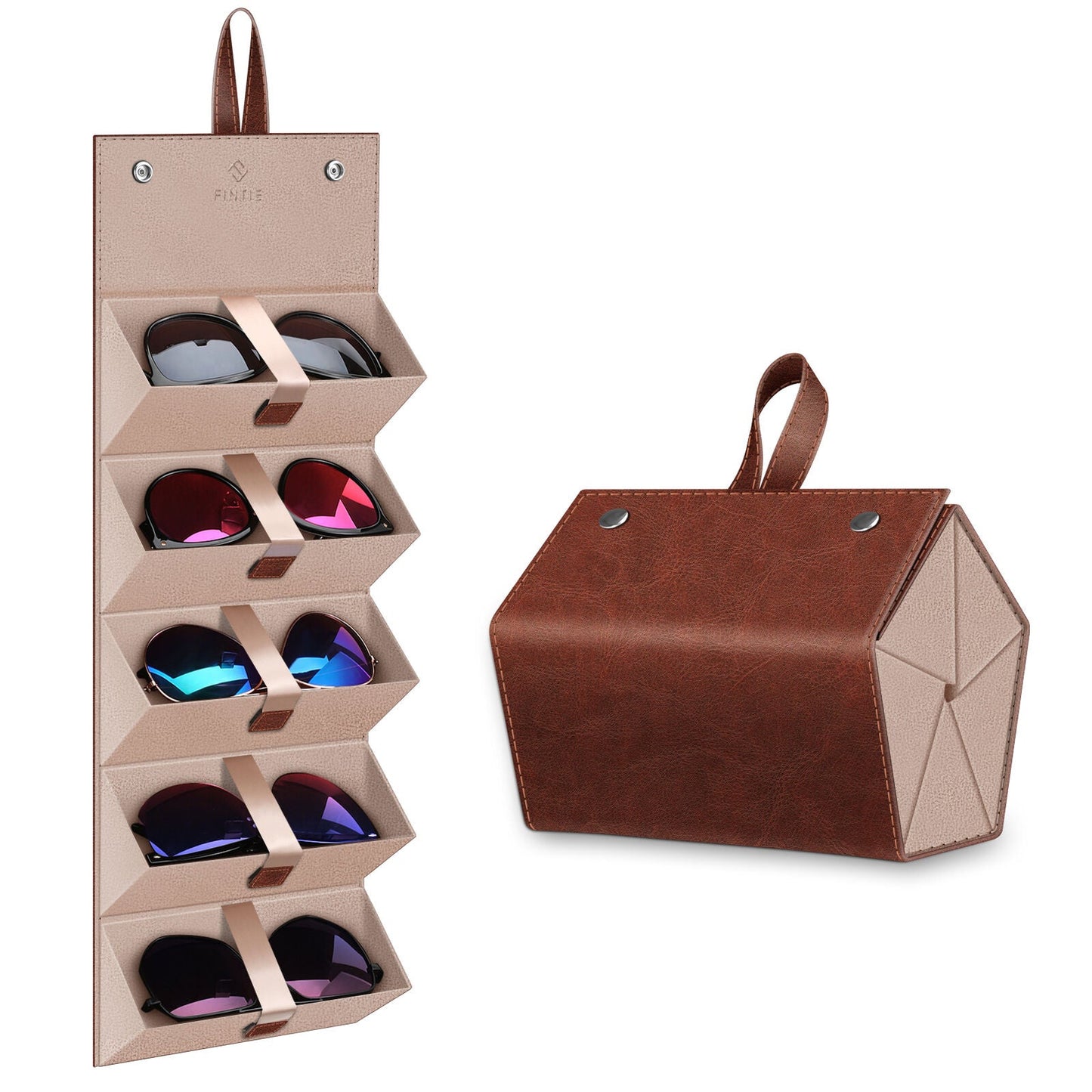 Protective Compact Travel Glasses Storage Case - Luxicro