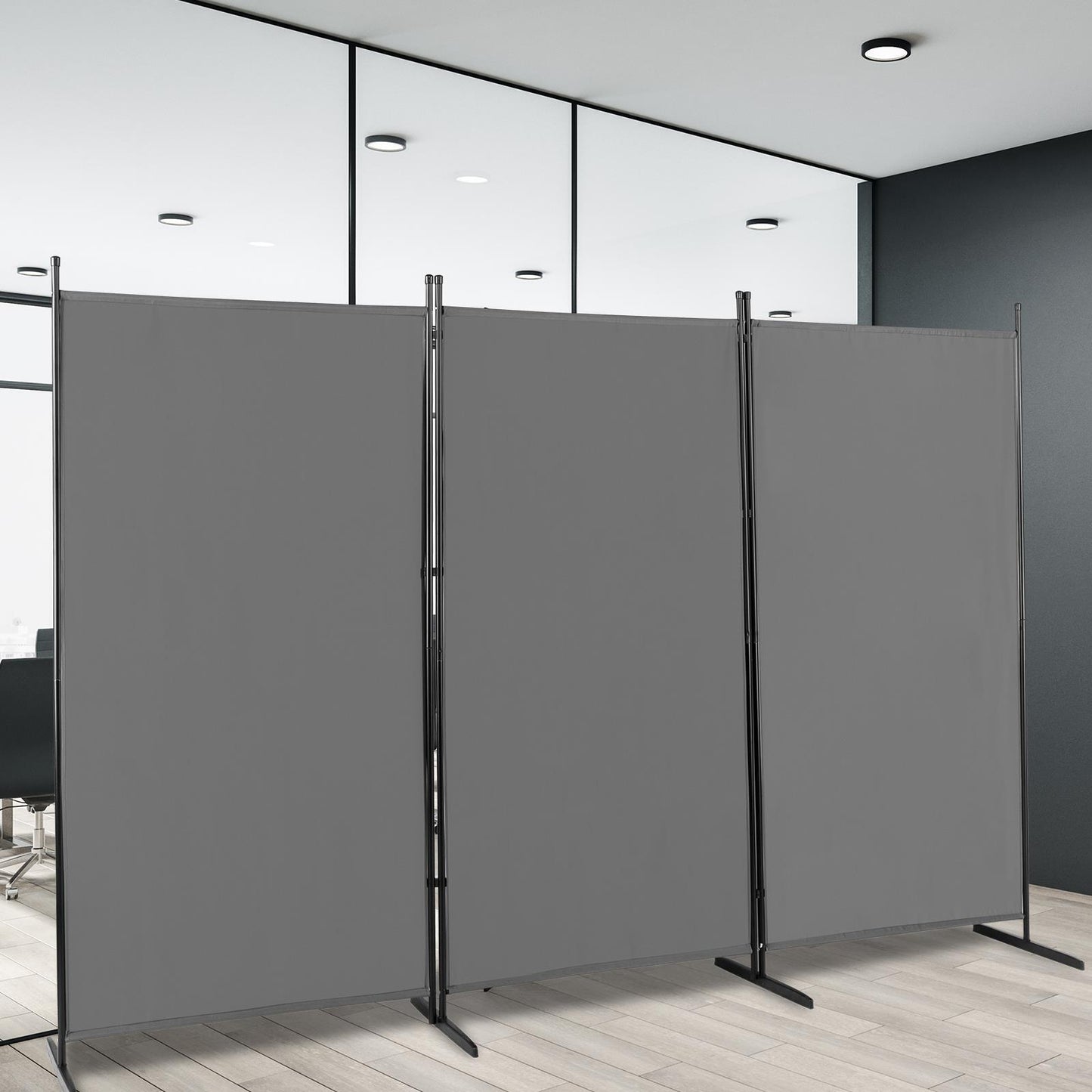Portable Collapsible Office Room Divider Privacy Screen