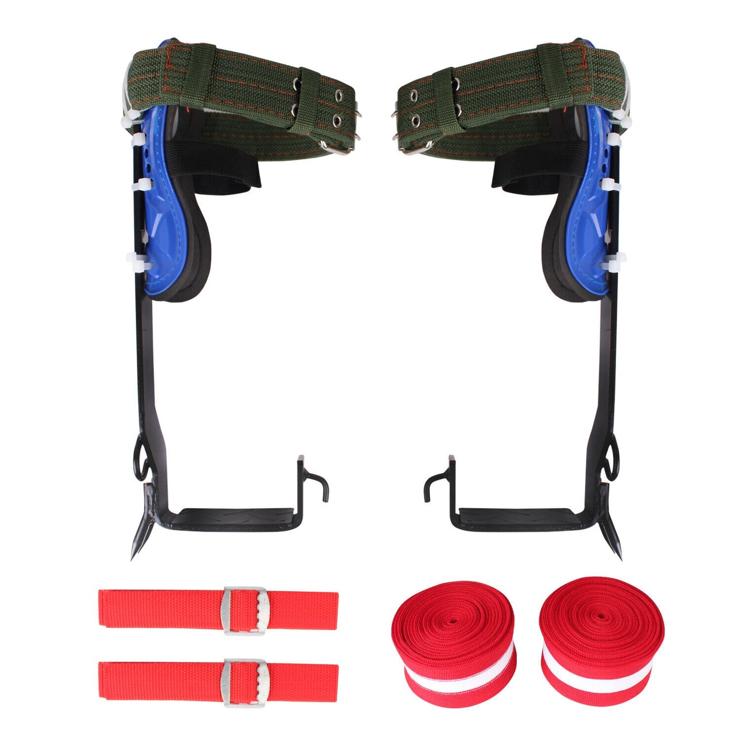 Durable Tree Climbing Boot Spikes With Safety Harness Kit - Luxicro
