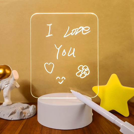 Bright LED Lighted Whiteboard Display Sign - Luxicro