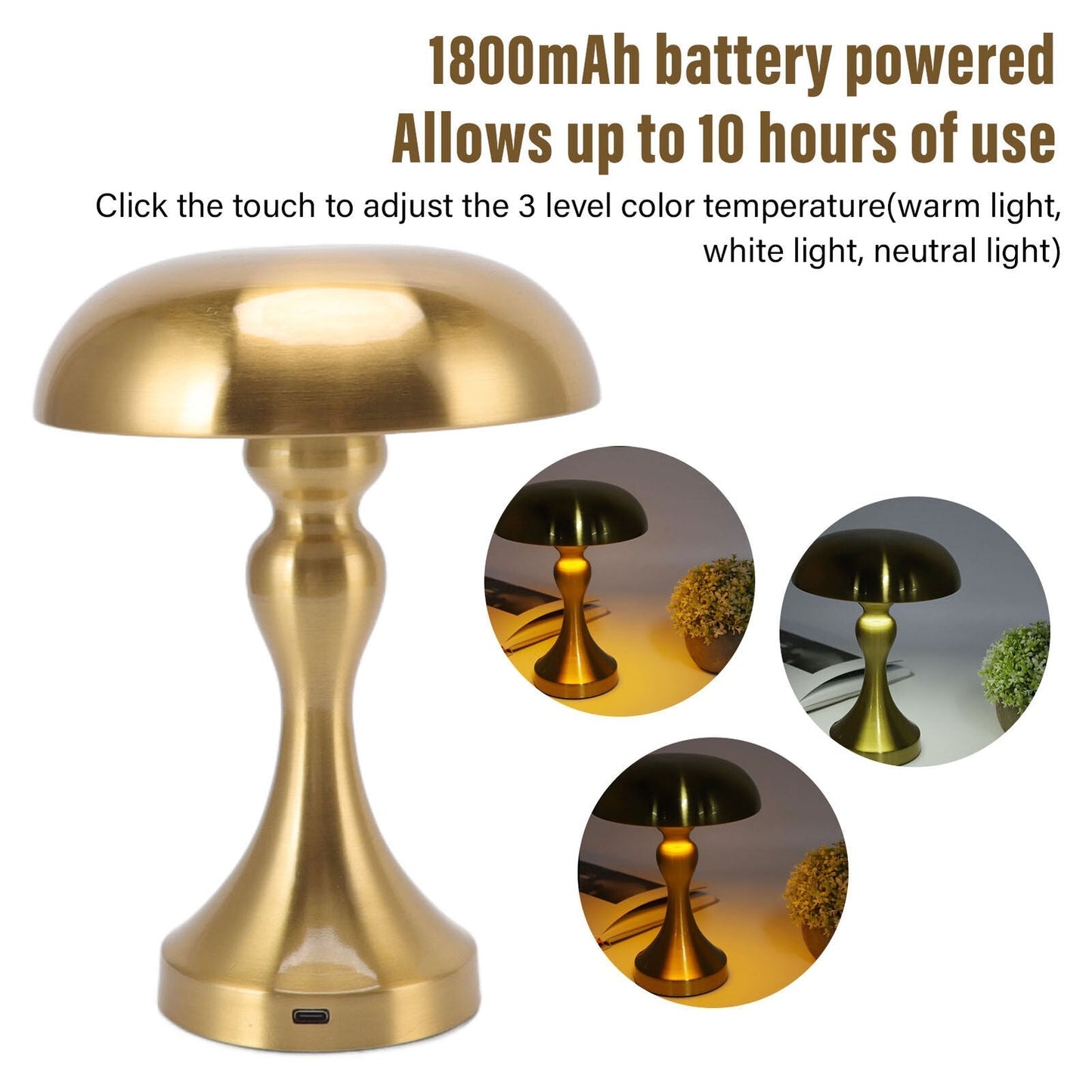 Classic Floral Desk Lamp