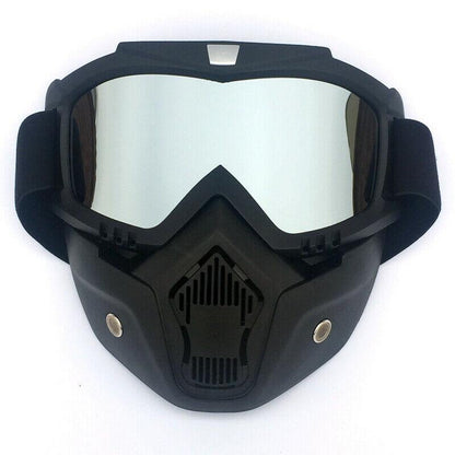 Cold Weather Ski Goggles and Face Mask