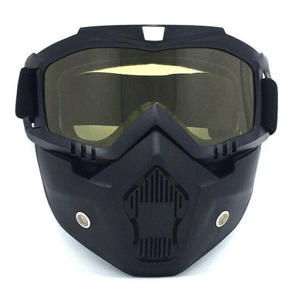 Cold Weather Ski Goggles and Face Mask