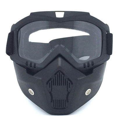 Cold Weather Ski Goggles and Face Mask