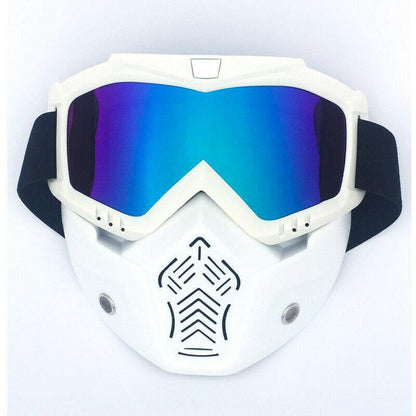Cold Weather Ski Goggles and Face Mask