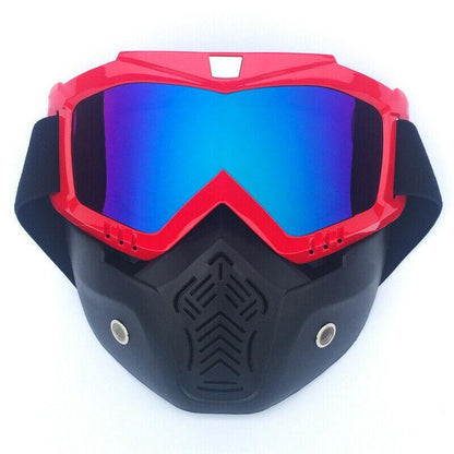 Cold Weather Ski Goggles and Face Mask