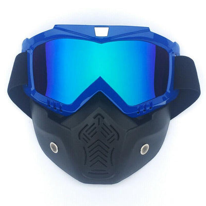 Cold Weather Ski Goggles and Face Mask