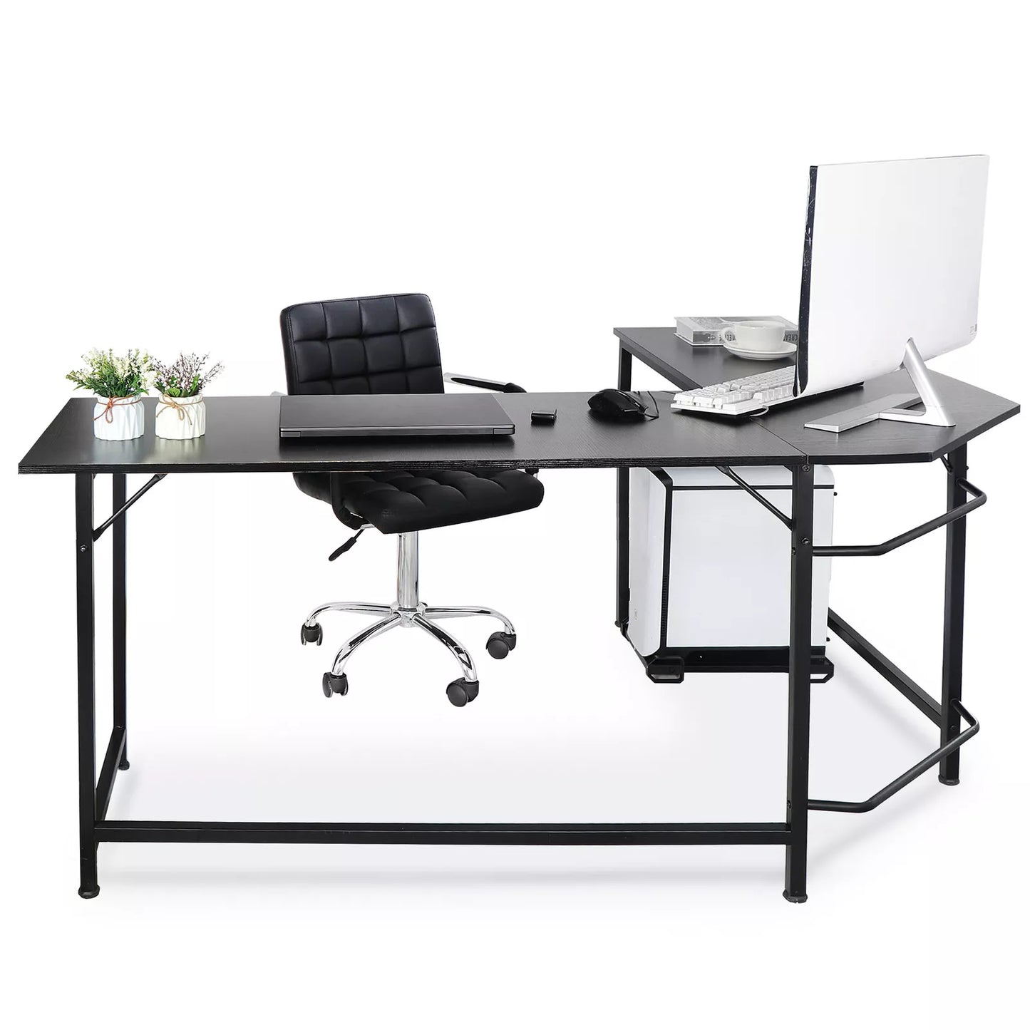 Corner Computer Desk - Luxicro