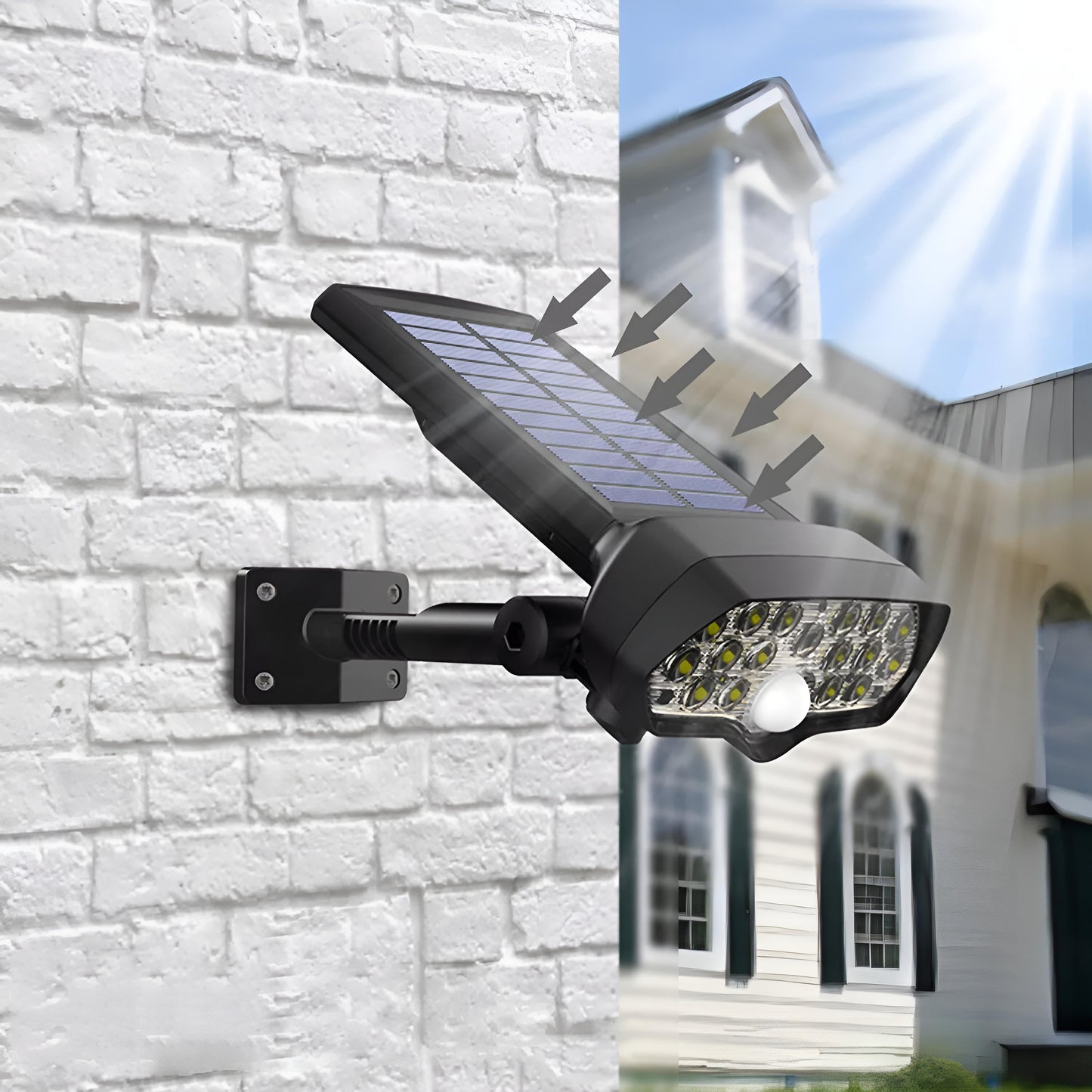 Bright Outdoor Motion Security Lights - Luxicro