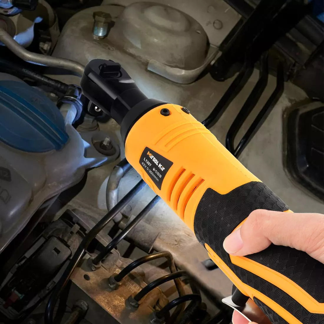 Wireless 3/8 Power Ratchet - Luxicro