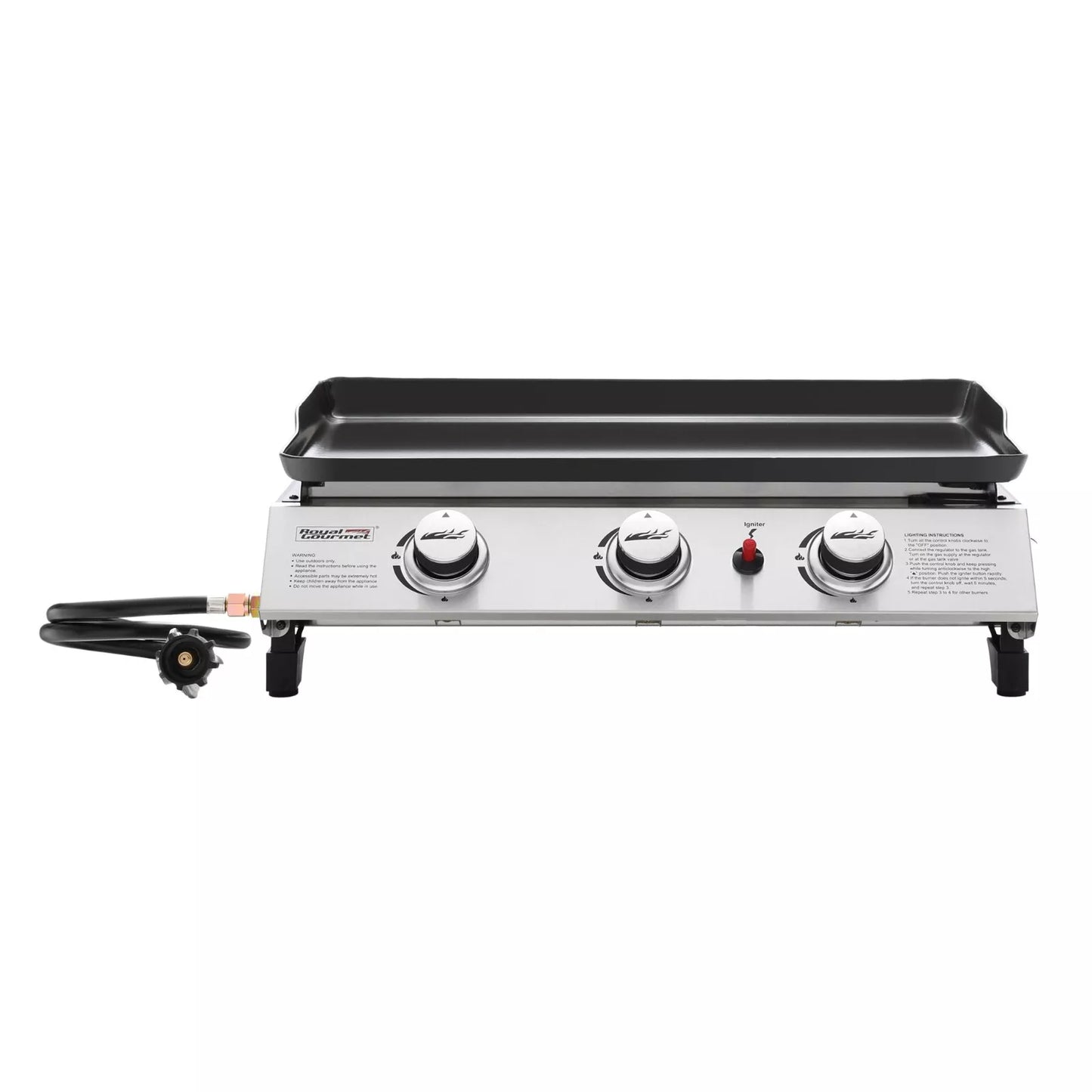 Compact Outdoor Propane BBQ Grill - Luxicro