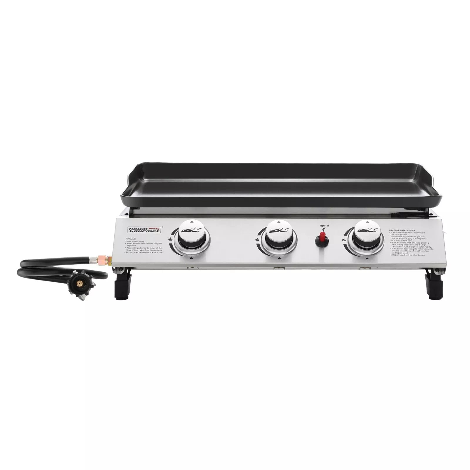 Compact Outdoor Propane BBQ Grill - Luxicro