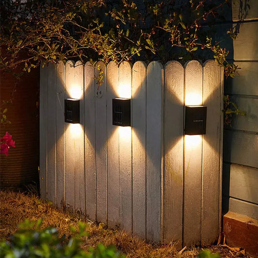 3 Pack Outdoor Solar Powered Garden Lights - Luxicro