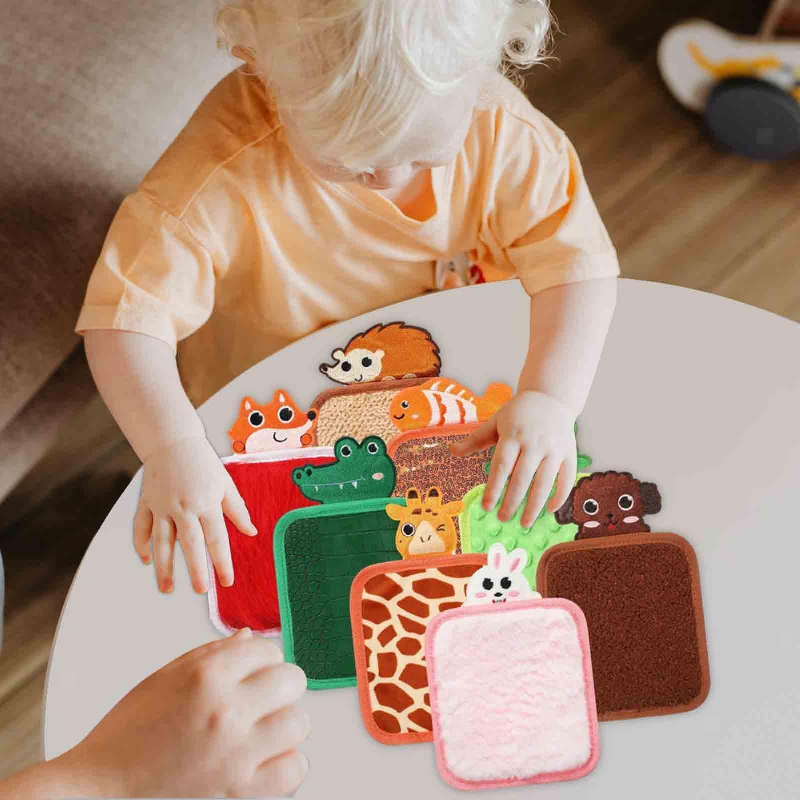 Cuddly Stuffed Animal Pillow Set of 8 - Luxicro