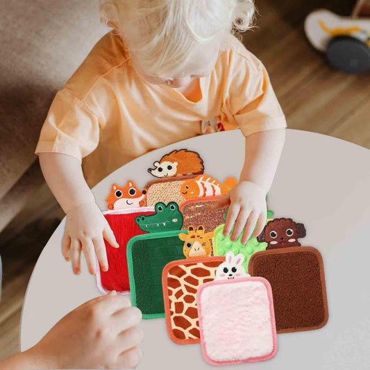 Cuddly Stuffed Animal Pillow Set of 8 - Luxicro